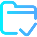 ui,interface,symbol,folder,verification,verify,checked,folders,check,checkmark,haw docs stroke