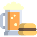 food,food and restaurant,drink,beer,pint,fast food,burger,mug,pint of beer,beer mug
