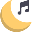 music,musical note,moon,night,valentines day,love and romance,romantic