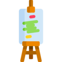 electronics,art and design,tool,art,tools,painter,painting,paint,artistic,easel,canvas