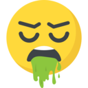 emoji,feelings,smileys,emoticons,sick,vomit ok 