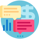 money,business and finance,payment,business,conversation,communications,chat,statistics,sales,chat bubble,dollar symbol,purchases,dialog