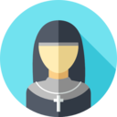avatar,professions and jobs,user,profile,social,job,profession,nun