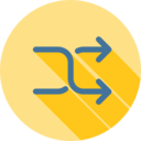 ui,exchange,arrows,multimedia option,random,change,shuffle,changing,symbols ok 