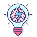 electronics,brain,smart,power,light bulb,electricity,thunder