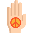 peace,gestures,hands and gestures,Hippie,palm,pacifism ok 