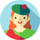 cultures,woman,avatar,user,profile,people,social,scottish