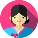 cultures,woman,avatar,user,profile,people,social,korean