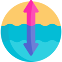 swimming pool,arrows,water,safety,holidays,depth,swim,height