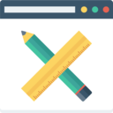 ui,interface,pencil,browser,art and design,internet,computing,ruler
