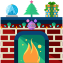 winter,warm,chimney,christmas,xmas,fireplace,living room
