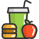 food,food and restaurant,diet,fruit,apple,soda,lunch ok 