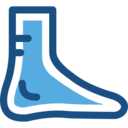 feet,foot,medical,healthcare and medical,body parts,body part,foot outline