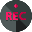 ui,music and multimedia,multimedia,multimedia option,button,circle,circular,rec ok 