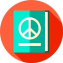 book,education,address book,bookmark,notebook,peace,shapes and symbols