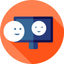 technology,computer,laptop,communications,men,videocall,stick man,video conference ok 
