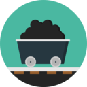 industry,buildings,cart,mine,coal