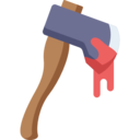 decoration,accessory,scary,halloween,terror,costume,axe,bloody