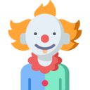 avatar,entertainment,user,profile,happy,halloween,face,costume,character,show,clown,circus