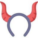 halloween,costume party,costume,devil,fangs,horns ok 
