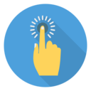 ui,click,finger,hand,hands and gestures,tap,click here ok 