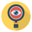 file,magnifying glass,document,archive,art and design,loupe,review ok 