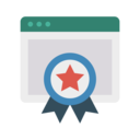 interface,seo and web,browser,website,star,internet,web,bookmark,web page,badge,insignia,premium ok 