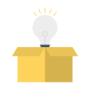 shipping and delivery,electronics,box,education,idea,bulb,light bulb,creative,creativity,lightbulb,inspiration,lighting