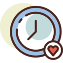 time,clock,time and date,heart,love,watch
