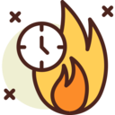 time,clock,time and date,timer,watch,fire,burning,burn,quick,fast
