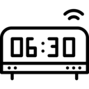 electronics,wifi,clock,time and date,alarm clock,digital,connected,timer,alarm,wireless,wake up,digital clock,domotics