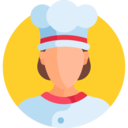 food and restaurant,woman,avatar,professions and jobs,user,people,cook,chef ok 