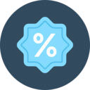 discount,signs,commerce and shopping,shapes,percent,percentage,sales,shapes and symbols