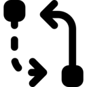 interface,arrows,multimedia option,transfer,orientation,direction