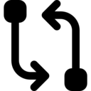 interface,arrows,multimedia option,transfer,orientation,direction