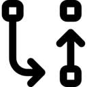 interface,arrows,multimedia option,transfer,orientation,direction
