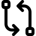 interface,arrows,multimedia option,transfer,orientation,direction