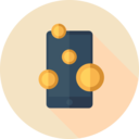 money,technology,smartphone,communications,touch screen,mobile phone,cellphone,coins ok 