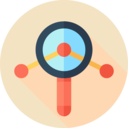 analytics,seo and web,magnifying glass,search,Tools and utensils,loupe,detective,zoom,line chart ok 