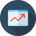 ui,interface,analytics,seo and web,browser,website,internet,web,computing,web page,stats,line chart ok 