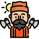 avatar,professions and jobs,user,jobs,profession,lumberjack