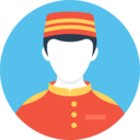 man,professions and jobs,user,people,worker,stick man,bellboy,bellhop