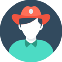 avatar,professions and jobs,user,profile,social,job,occupation,profession,cowboy