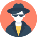 avatar,professions and jobs,user,profile,social,job,detective,profession,spy