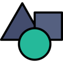 shapes,triangle,square,circle,shapes and symbols,geometry