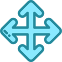 ui,interface,arrows,multimedia option,move,orientation,direction