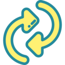 ui,exchange,arrows,multimedia option,change,changing,symbols