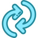 ui,exchange,arrows,multimedia option,change,changing,symbols