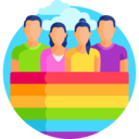 birthday and party,rainbow,diversity,parade,pride,rainbow flag,lgbtq,queer,pride parade