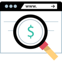 money,dollar,seo and web,magnifying glass,browser,search,Tools and utensils,loupe,detective,zoom ok 